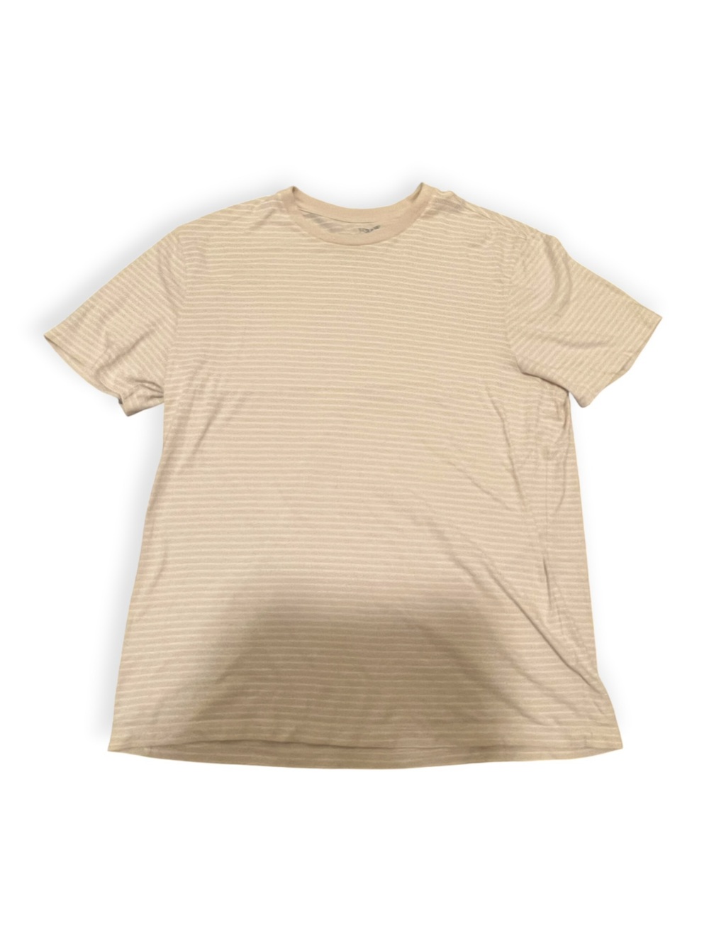 J.Crew Slim-Washed X-Large Tan 100% Cotton T-Shirt
